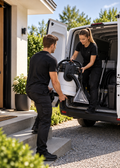 Henting/levering Rensemaskin