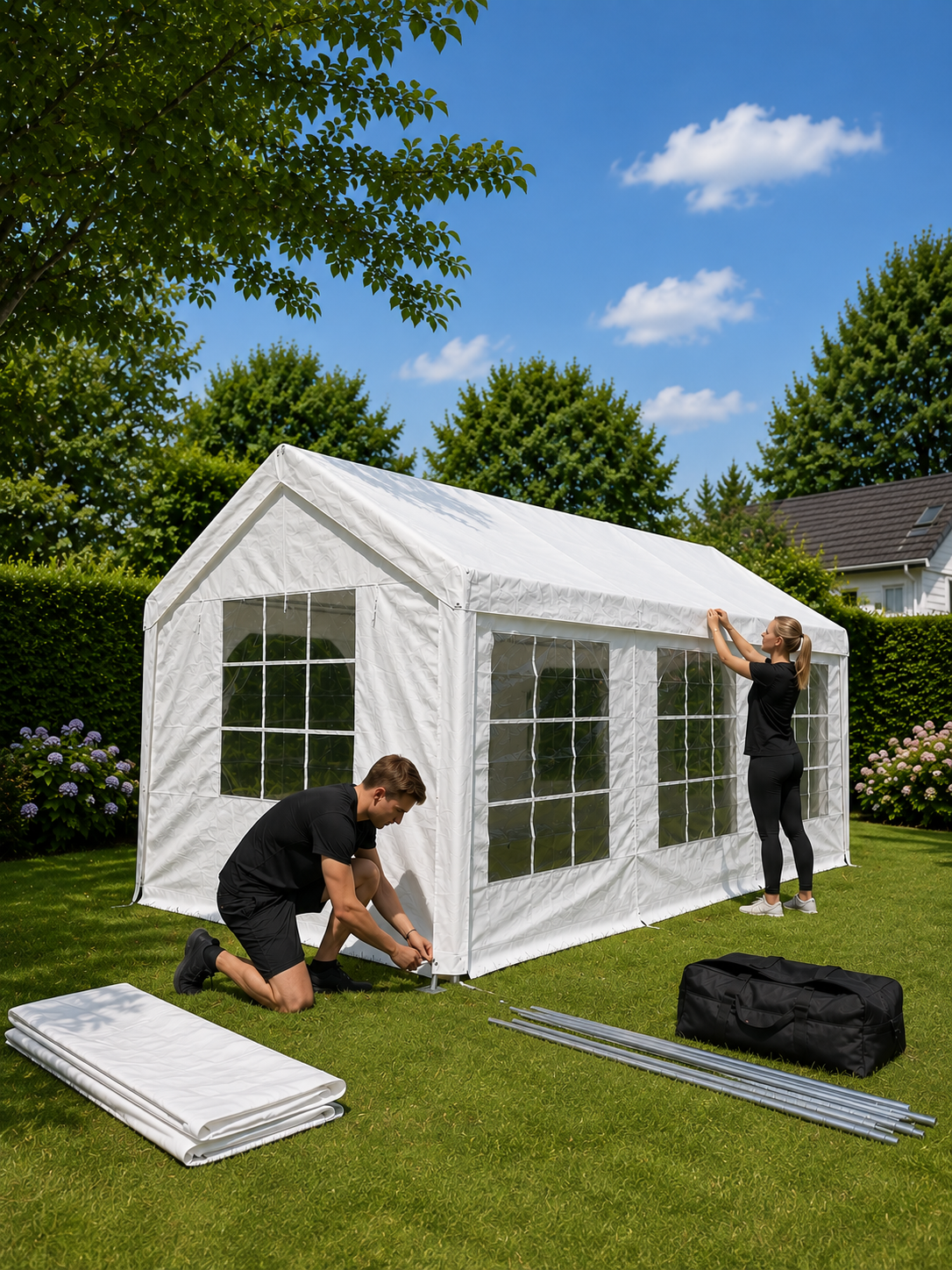 Rigg + henting/levering